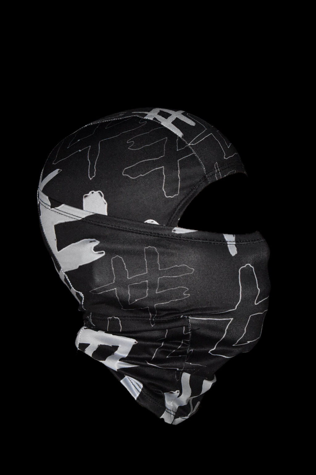BLK $TAGGERED BALACLAVA