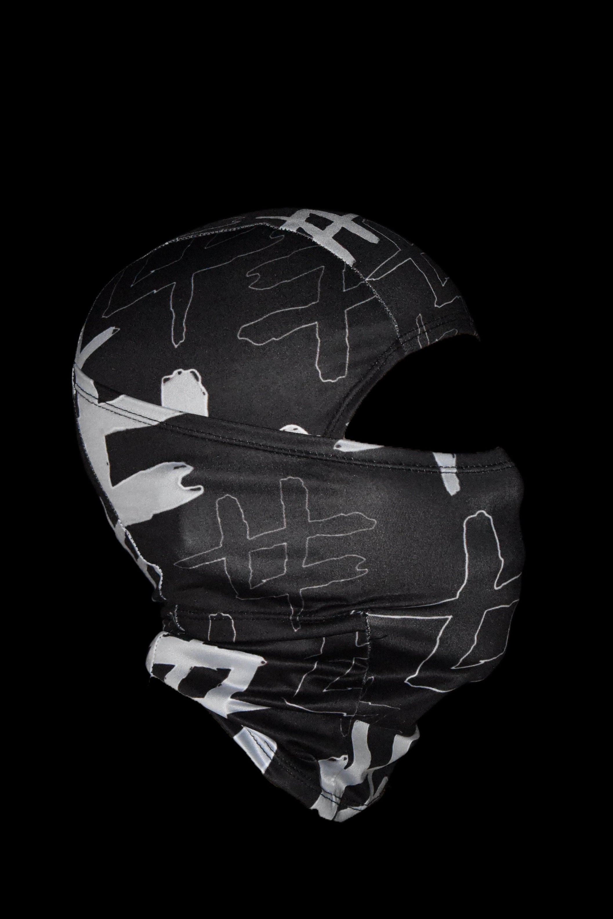 BLK $TAGGERED BALACLAVA