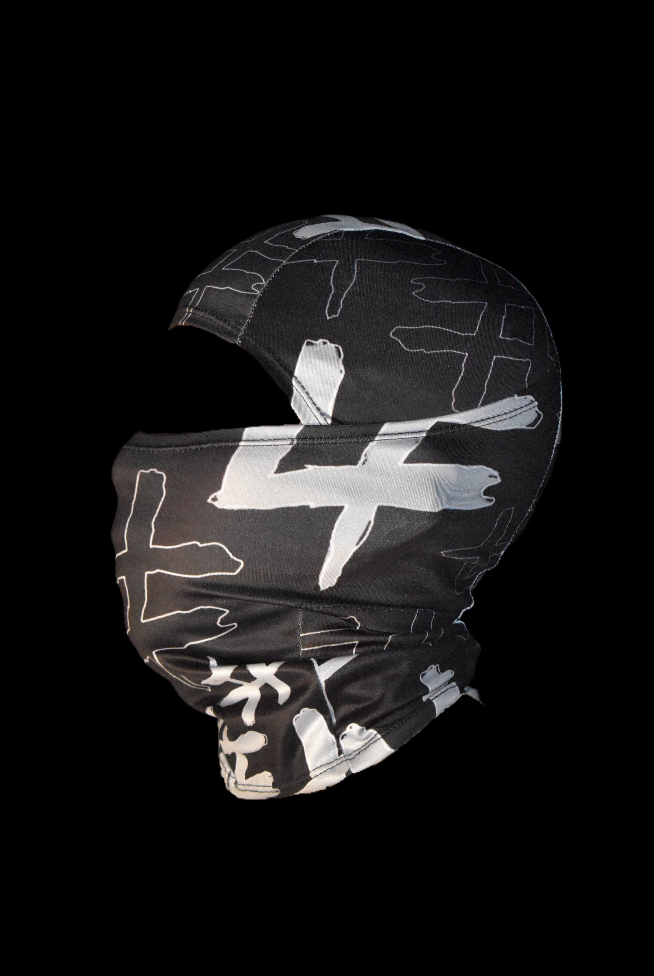 BLK $TAGGERED BALACLAVA